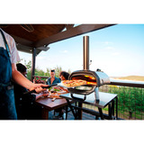 Ooni Karu 2 Pizzaofen schwarz/edelstahl, Multi-Brennstoff, für Pizzen bis ca. Ø 31cm