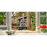 Ooni Karu 2 Pizzaofen schwarz/edelstahl, Multi-Brennstoff, für Pizzen bis ca. Ø 31cm