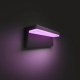 Philips Hue White & Color Ambiance Nyro Wandleuchte, LED-Leuchte schwarz