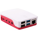 Raspberry Pi Foundation Gehäuse für Raspberry Pi 4 B weiß/rot, für Raspberry Pi 4 B