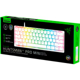 Razer Huntsman V3 Pro Mini, Gaming-Tastatur weiß, DE-Layout, Razer Analog Optical Gen 2