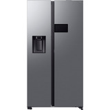 SAMSUNG RS90F64EDTEF, Side-by-Side edelstahl, AI Home (9" LC-Display), AI Energy Mode, Metal Cooling