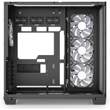 Sharkoon Steel Shark, Tower-Gehäuse schwarz, Tempered Glass x 2