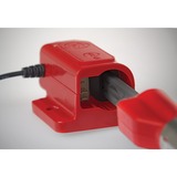 WOLF-Garten e-multi-star Wandladestation QC 25 eM rot, für e-multi-star Akku-Stiel BS 140 eM