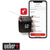 Weber Connect Smart Grilling Hub, Thermometer schwarz, WLAN und Bluetooth