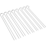 Weber Doppelspieße-Set 6320, 8 Stück silber