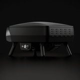 Witt Pizzaofen ETNA Rotante Piccolo 16"  schwarz (matt), für Pizzen bis ca. Ø 40cm, rotierender Pizzastein