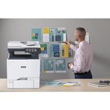 Xerox VersaLink C625DN, Multifunktionsdrucker grau/blau, USB, LAN, Scan, Kopie, Fax, Duplex (Scan)