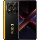 Xiaomi POCO X7 256GB, Handy Black, HyperOS, Rückseite aus Kunstleder, 8 GB