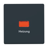0 Wippe Heizung Notschalter 2102 H-35 anthrazit, Retail