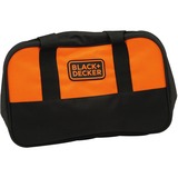 BLACK+DECKER Akku-Winkelschleifer BCG720M1, 18Volt schwarz/orange, Li-Ionen Akku 4Ah