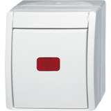 Busch-Jaeger Kontroll-Wechselschalter 2601/6 SKW-54 weiß, Retail