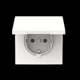 Busch-Jaeger Schutzkontaktsteckdose Safety Plus 20 EUKBR-44M weiß, Retail