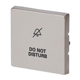 Busch-Jaeger Wippe mit Aufdruck DO NOT DISTURB edelstahl, Retail