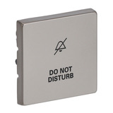 Busch-Jaeger Wippe mit Aufdruck DO NOT DISTURB edelstahl, Retail