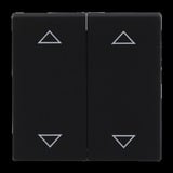 Busch-Jaeger Wippe solo für Tasterschalter schwarz, Retail