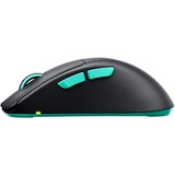 CHERRY XTRFY M64 Wireless, Gaming-Maus schwarz/türkis