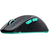 CHERRY XTRFY M64 Wireless, Gaming-Maus schwarz/türkis