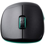 CHERRY XTRFY M64 Wireless, Gaming-Maus schwarz/türkis