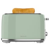 Cecotec Toaster Toast&Taste 1000 Retro Double Green grün, 980 Watt, für 2 Scheiben Toast
