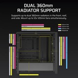 Corsair FRAME 4000D RS , Tower-Gehäuse schwarz, Tempered Glass