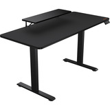 Cougar Gaming-Tisch E-Star 140 schwarz, 140 x 60cm, mit Monitorständer