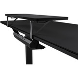 Cougar Gaming-Tisch E-Star 140 schwarz, 140 x 60cm, mit Monitorständer