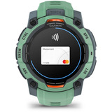 Garmin Instinct 3 - 45 mm, AMOLED, Smartwatch Twilight/Neo Tropic, Silikon-Armband