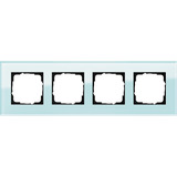 Gira Abdeckrahmen vierfach Glas mint, Retail
