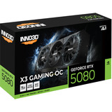 INNO3D GeForce RTX 5080 X3 GAMING OC, Grafikkarte DLSS 4, 3x DisplayPort, 1x HDMI 2.1