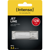 Intenso Jet Line 128 GB, USB-Stick aluminium