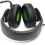JBL Quantum 910X, Gaming-Headset schwarz/grün, Bluetooth, USB-C