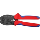 KNIPEX PreciForce Crimpzange 97 52 34 rot/blau, Crimpen 0,1 - 2,5mm², F-Crimp