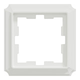 Merten D-Antik Rahmen einfacher Rahmen weiß (glänzend), Retail