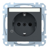 Merten Schutzkontaktsteckdose standard anthrazit, Retail