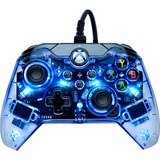 PDP Wired Controller - Afterglow, Gamepad transparent, für Xbox Series X|S, Xbox One, PC