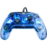 PDP Wired Controller - Afterglow, Gamepad transparent, für Xbox Series X|S, Xbox One, PC