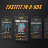 PanzerGlass Ceramic Displayschutz Ultra-Wide Fit, Schutzfolie transparent, Samsung Galaxy S26, FASTFIT IN-A-BOX