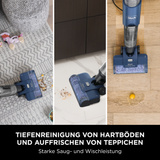 Shark HydroVac  3-in-1 Nass- und Trockensauger WD100EU, Nass-/Trockensauger blau, kabelgebunden
