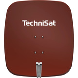TechniSat Satellitenspiegel 65 Zentimeter Plus Aluminium, Sat-Spiegel rot, Retail