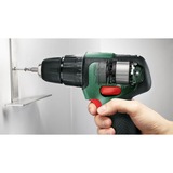 Bosch Heimwerken & Garten Akku-Schlagbohrschrauber EasyImpact 12, 12Volt, Schlagbohrmaschine grün/schwarz, Li-Ionen Akku 2,0Ah