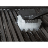 Broil King Eis-Reinigungsbürste, Grill-Reinigungsbürste schwarz/edelstahl, mit 3 Eishaltern