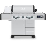 Broil King Gasgrill Imperial QS 590 IR edelstahl, mit Infrarot-Seitenbrenner und Heckbrenner, iQue Smart Steuerung