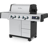 Broil King Gasgrill Imperial QS 590 IR edelstahl, mit Infrarot-Seitenbrenner und Heckbrenner, iQue Smart Steuerung