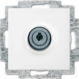 Busch-Jaeger Schutzkontakt Steckdosen Einsatz 20 EUKBSL-914 weiß, Retail