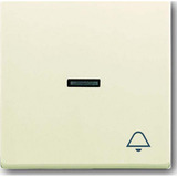 Busch-Jaeger Wippe mit Symbol Klingel weiß, Retail