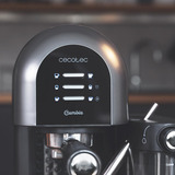 Cecotec Power Instant-ccino 20 Chic Serie Nera, Espressomaschine schwarz/edelstahl, 1470 Watt