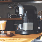 Cecotec Power Instant-ccino 20 Chic Serie Nera, Espressomaschine schwarz/edelstahl, 1470 Watt
