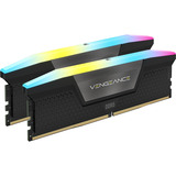 Corsair DIMM 32 GB DDR5-6000 (2x 16 GB) Dual-Kit, Arbeitsspeicher schwarz, CMH32GX5M2B6000C38, Vengeance RGB, INTEL XMP