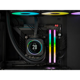 Corsair DIMM 32 GB DDR5-6000 (2x 16 GB) Dual-Kit, Arbeitsspeicher schwarz, CMH32GX5M2B6000C38, Vengeance RGB, INTEL XMP